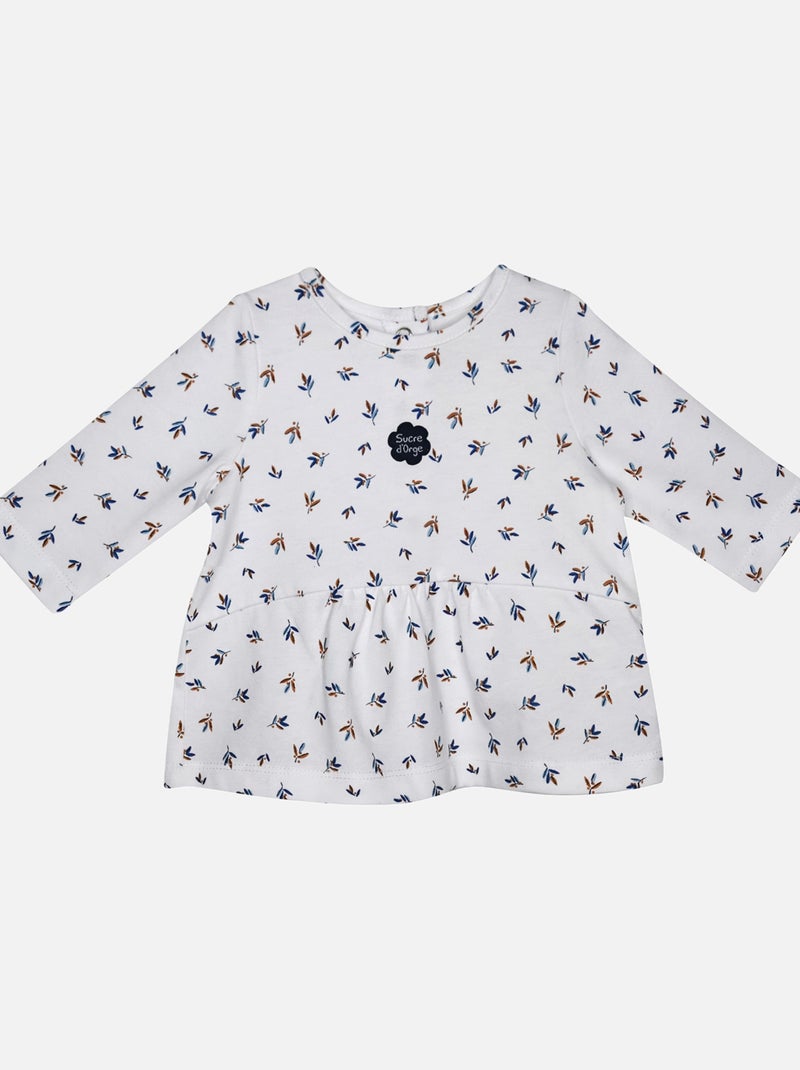 TUNIQUE JEGGING ET GILET FABRINA Jaune - Kiabi