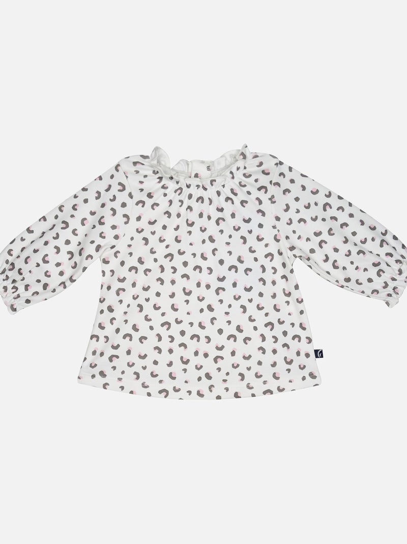 TUNIQUE JEGGING GILET SANS MANCHES MAÏA MAILLE BEBE Rose - Kiabi