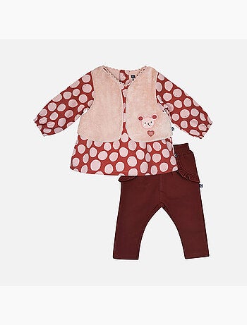 TUNIQUE JEGGING GILET SANS MANCHES MIA