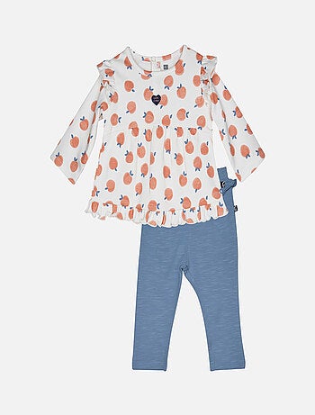 TUNIQUE JEGGINGS LUDMILA MAILLE BEBE