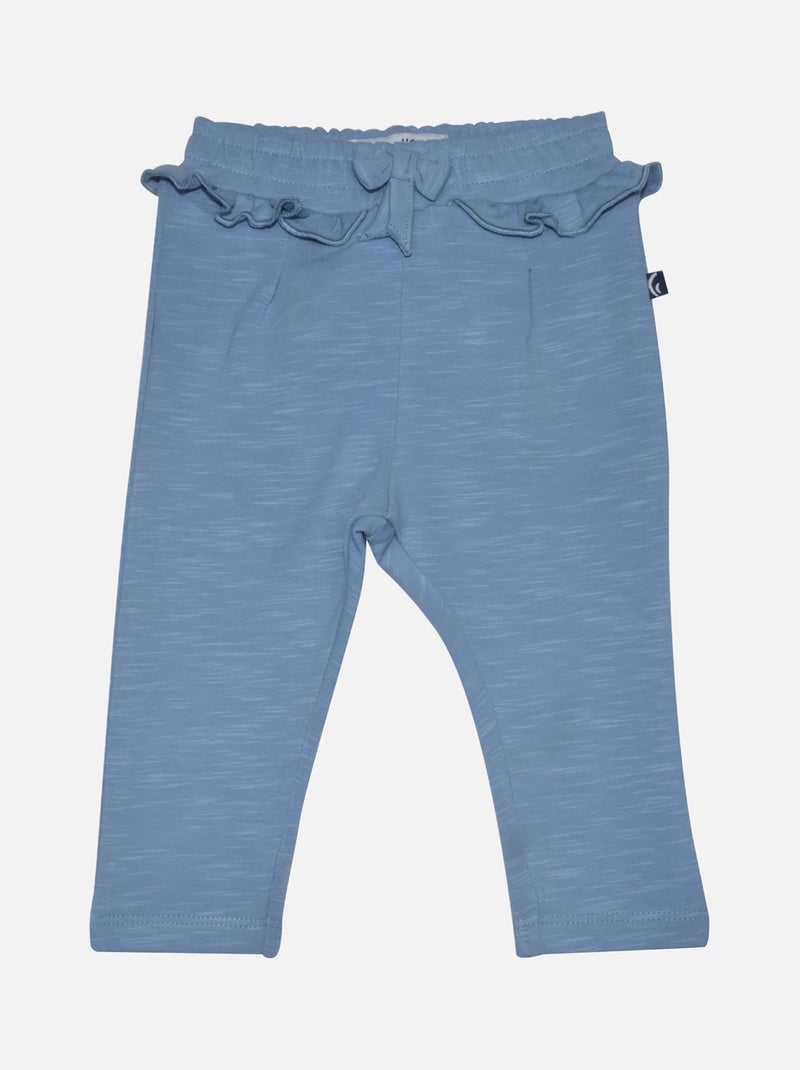 TUNIQUE JEGGINGS LUDMILA MAILLE BEBE Blanc - Kiabi