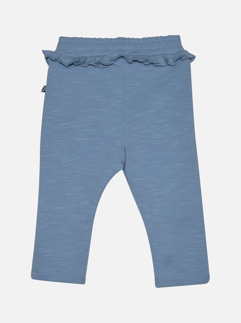 TUNIQUE JEGGINGS LUDMILA MAILLE BEBE Blanc - Kiabi