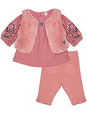 Tunique legging gilet s/s mches sara
