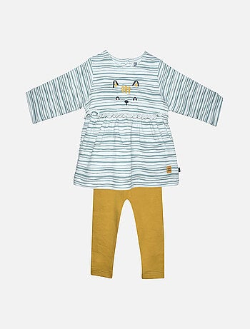 TUNIQUE + LEGGING MAILLE FOUENANT