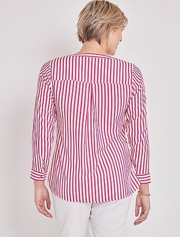 Tunique liquette longue rayée - Afibel