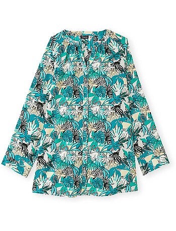 Tunique longue boutonnée - DAXON