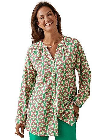 Tunique longue boutonnée - DAXON