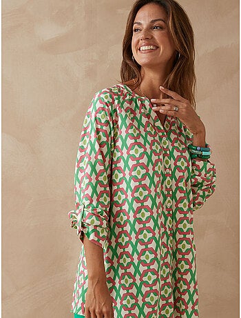 Tunique longue boutonnée - DAXON