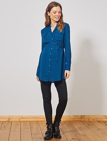 Tunique longue de grossesse - Kiabi