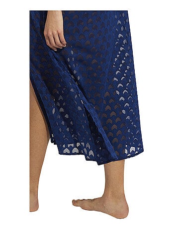 Tunique longue de plage manches courtes Sicilia