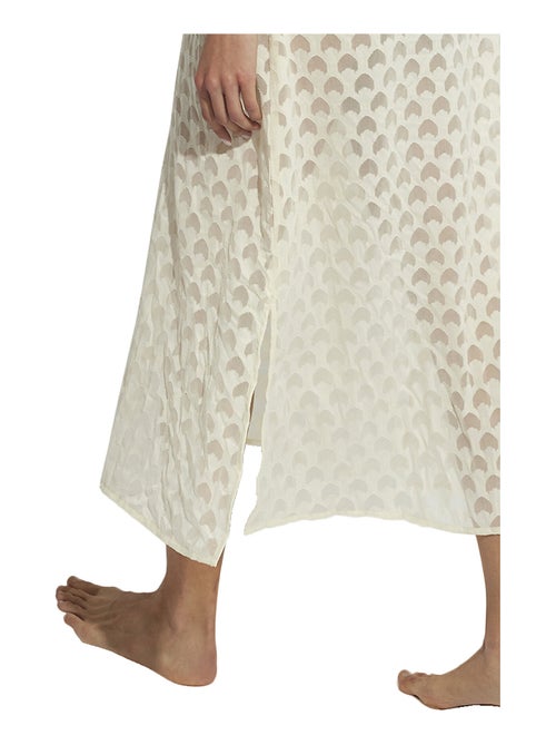 Tunique longue de plage manches courtes Sicilia - Kiabi