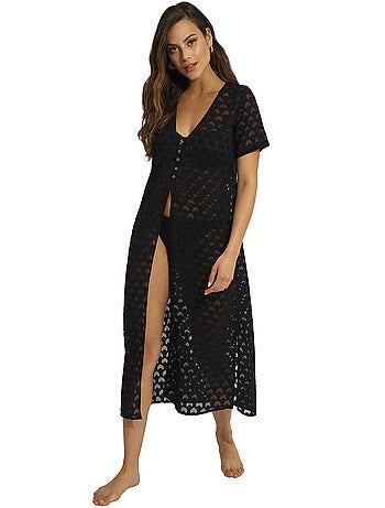 Tunique longue de plage manches courtes Sicilia