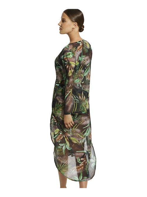 Tunique longue de plage Paradise - Kiabi