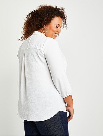 Tunique longue évasée unie