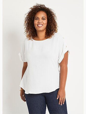 Tunique longue gaufrée ample - AFIBEL