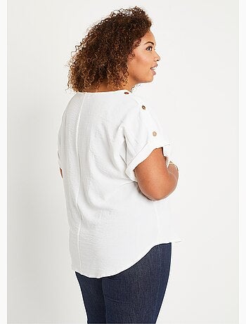 Tunique longue gaufrée ample - AFIBEL