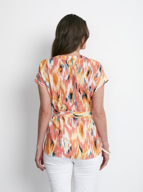 Tunique longue manches kimono - Afibel - Kiabi