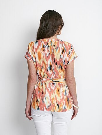 Tunique longue manches kimono