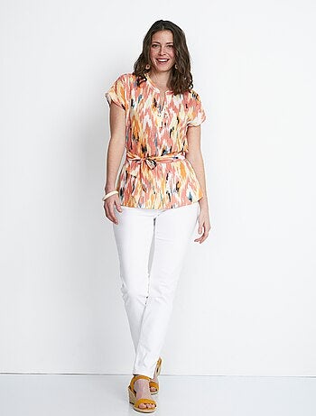 Tunique longue manches kimono
