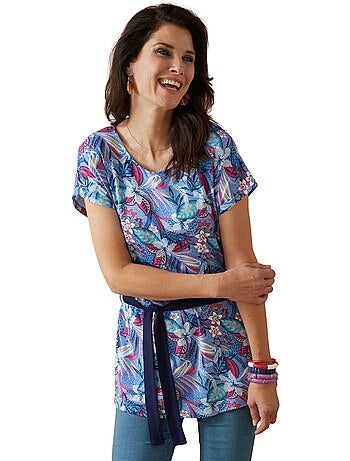 Tunique maille extensible