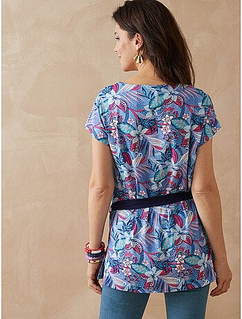 Tunique maille extensible