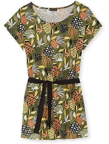 Tunique maille extensible