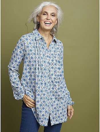 Tunique maille fluide