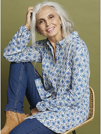 Tunique maille fluide