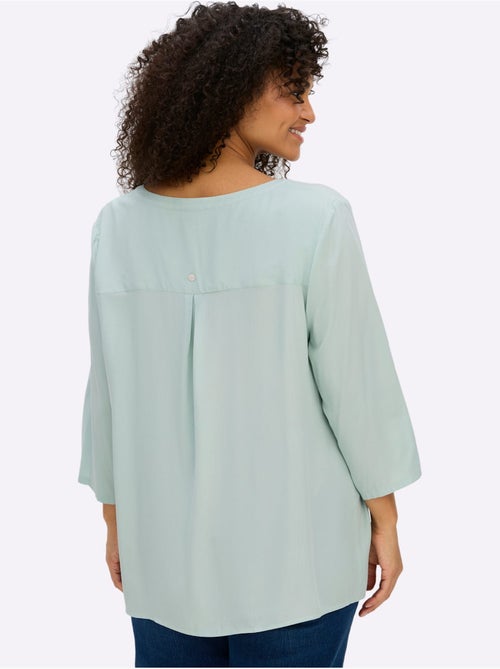 Tunique Manches 3/4 Mode - Taille Standard - Sheego - Kiabi Tunique Manches 3/4 Mode - Taille Standard - Sheego - Kiabi