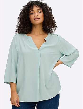 Tunique Manches 3/4 Mode - Taille Standard - Sheego