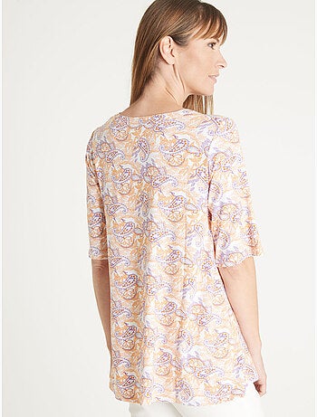 Tunique manches courtes en maille - DAXON