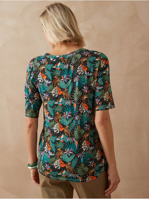 Tunique manches courtes en maille - DAXON - Kiabi