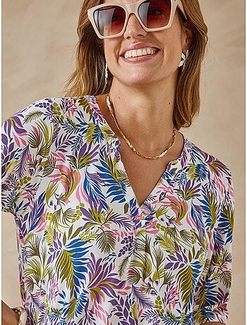 Tunique manches courtes en maille - DAXON