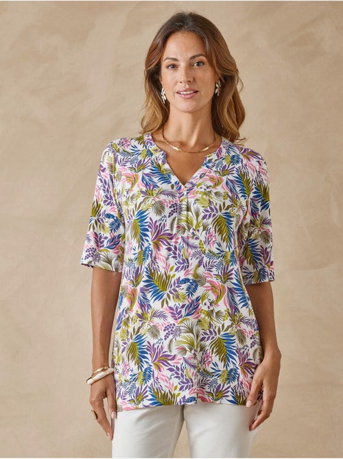 Tunique manches courtes en maille - DAXON - Kiabi