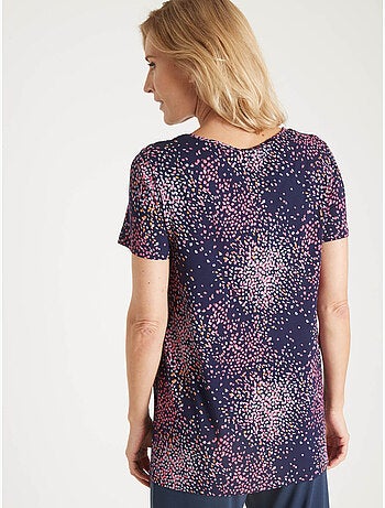 Tunique manches courtes en maille - DAXON