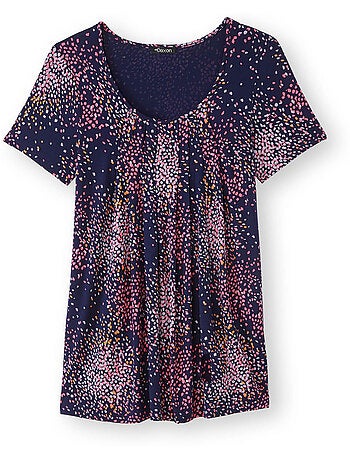 Tunique manches courtes en maille - DAXON