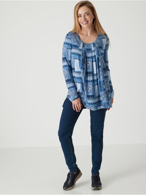 Tunique manches longues extensible - DAXON - Kiabi Tunique manches longues extensible - DAXON - Kiabi