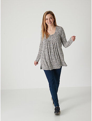Tunique manches longues extensible - DAXON