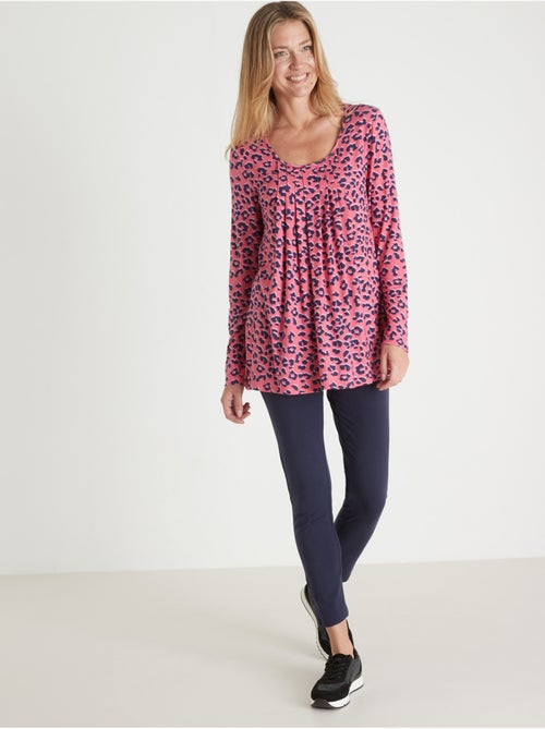 Tunique manches longues extensible - DAXON - Kiabi Tunique manches longues extensible - DAXON - Kiabi