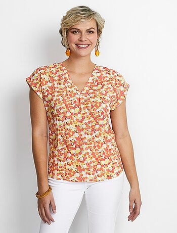 Tunique mi-longue manches kimono