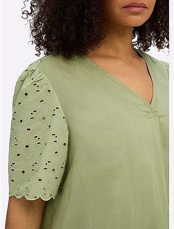 Tunique Motif Ajouré Délicat - Taille Standard - Sheego