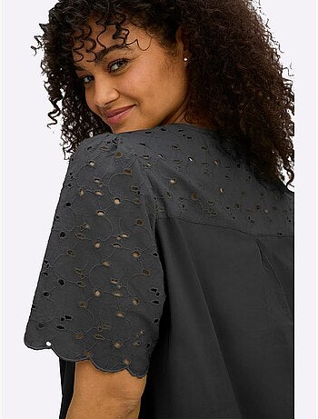 Tunique Motif Ajouré Délicat - Taille Standard - Sheego