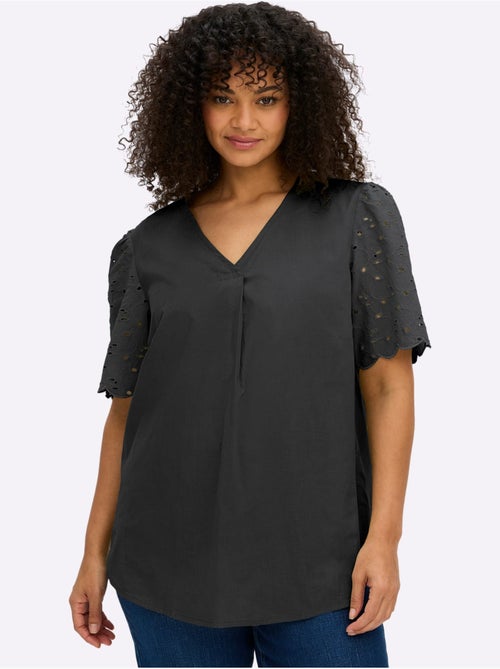 Tunique Motif Ajouré Délicat - Taille Standard - Sheego - Kiabi