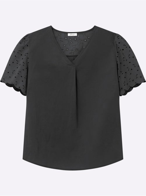Tunique Motif Ajouré Délicat - Taille Standard - Sheego - Kiabi