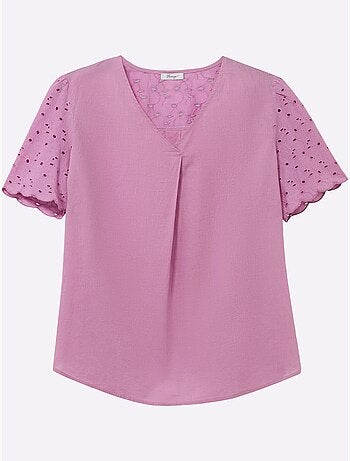 Tunique Motif Ajouré Délicat - Taille Standard - Sheego
