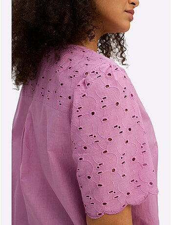 Tunique Motif Ajouré Délicat - Taille Standard - Sheego