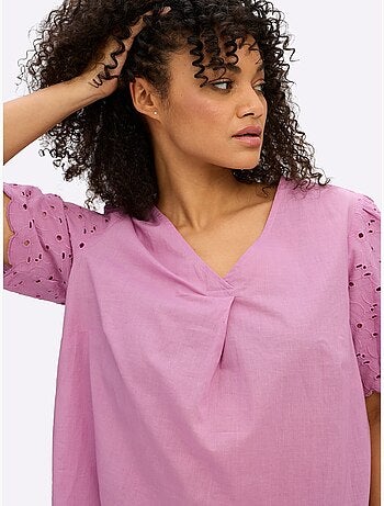 Tunique Motif Ajouré Délicat - Taille Standard - Sheego