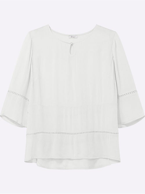 Tunique Motif Ajouré Légèrement Transparent - Taille Standard - Sheego - Kiabi