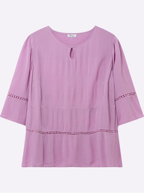 Tunique Motif Ajouré Légèrement Transparent - Taille Standard - Sheego - Kiabi