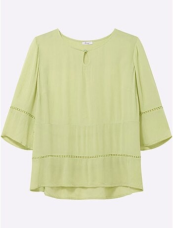 Tunique Motif Ajouré Légèrement Transparent - Taille Standard - Sheego